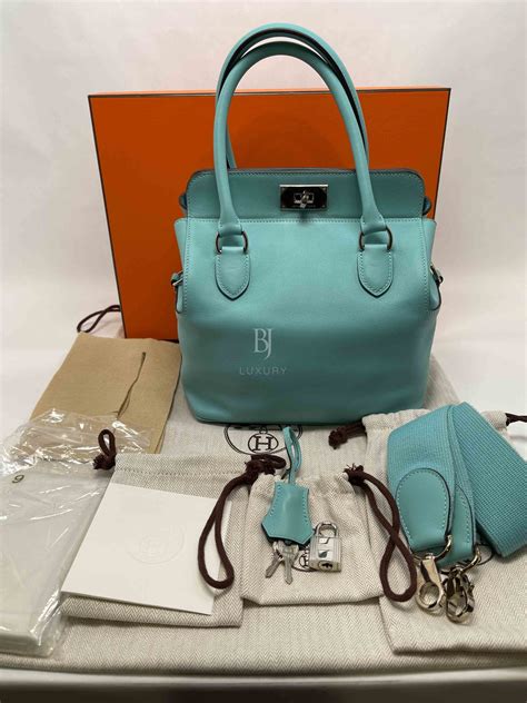 hermes toolbox 20 price singapore|HERMES TOOLBOX 20 BLEU ATOLL SWIFT .